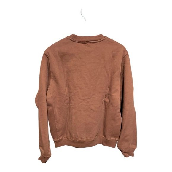 Madhappy Recycle Earth Day Fleece Crewneck Sweatshirt XS NWT Chocolate Brown - Picture 8 of 8